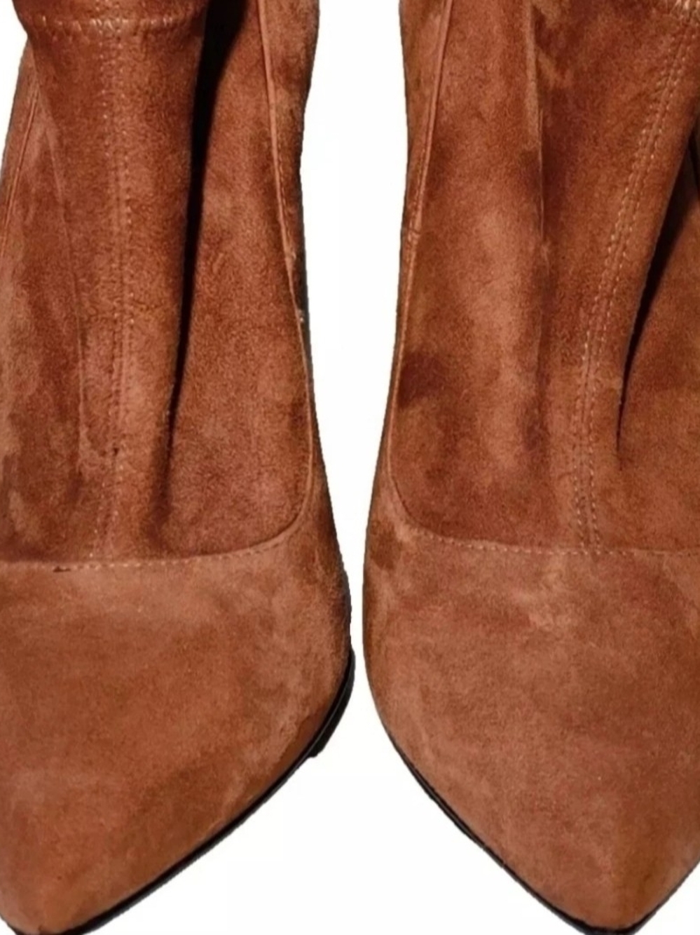 EUGENIA Kim Women's Suede Booties sz 37/7 Made in Italy NEW